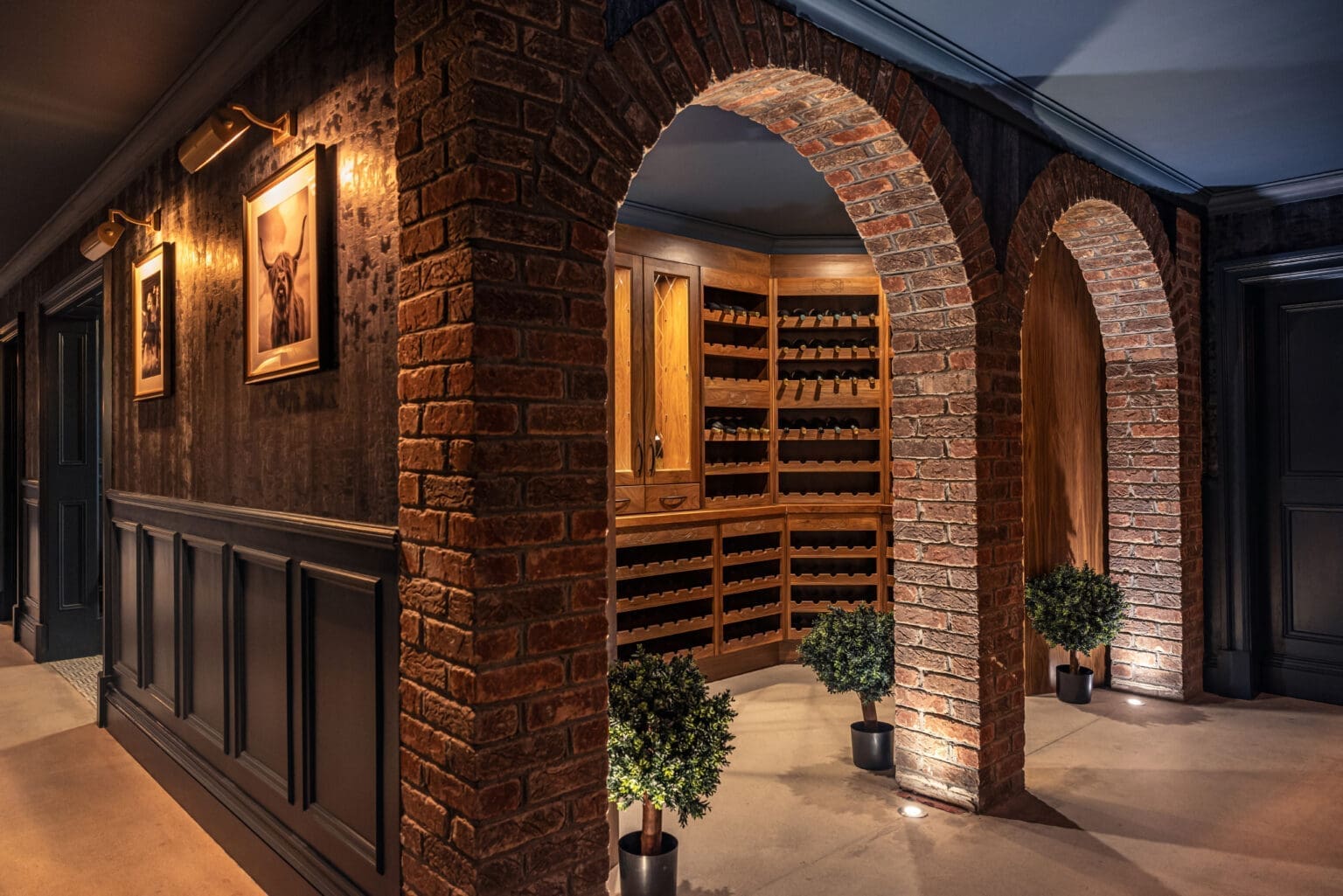 Wine room at Sallymount House