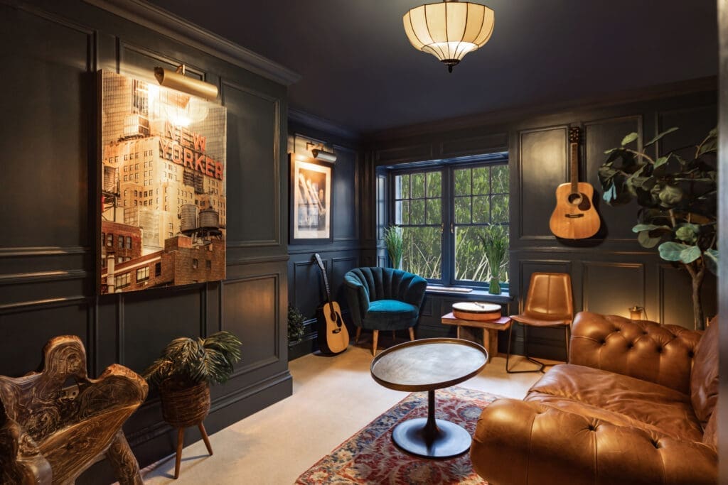 Elegant lounge at Sallymount House