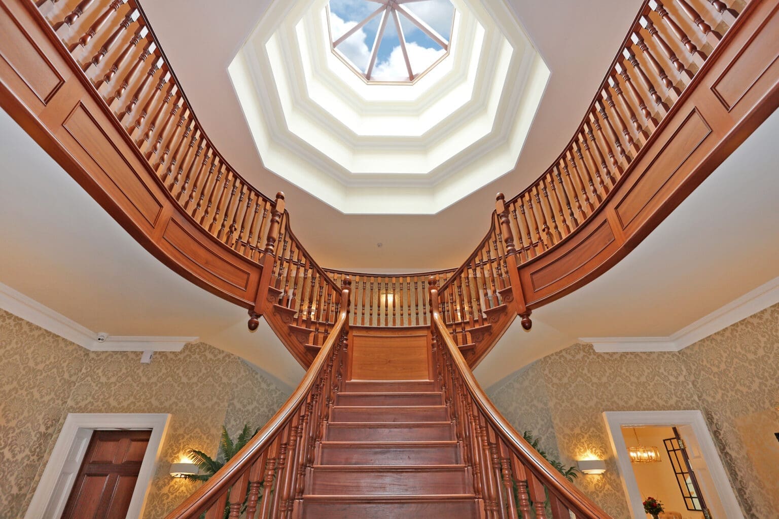 Luxury house interior at Sallymount House