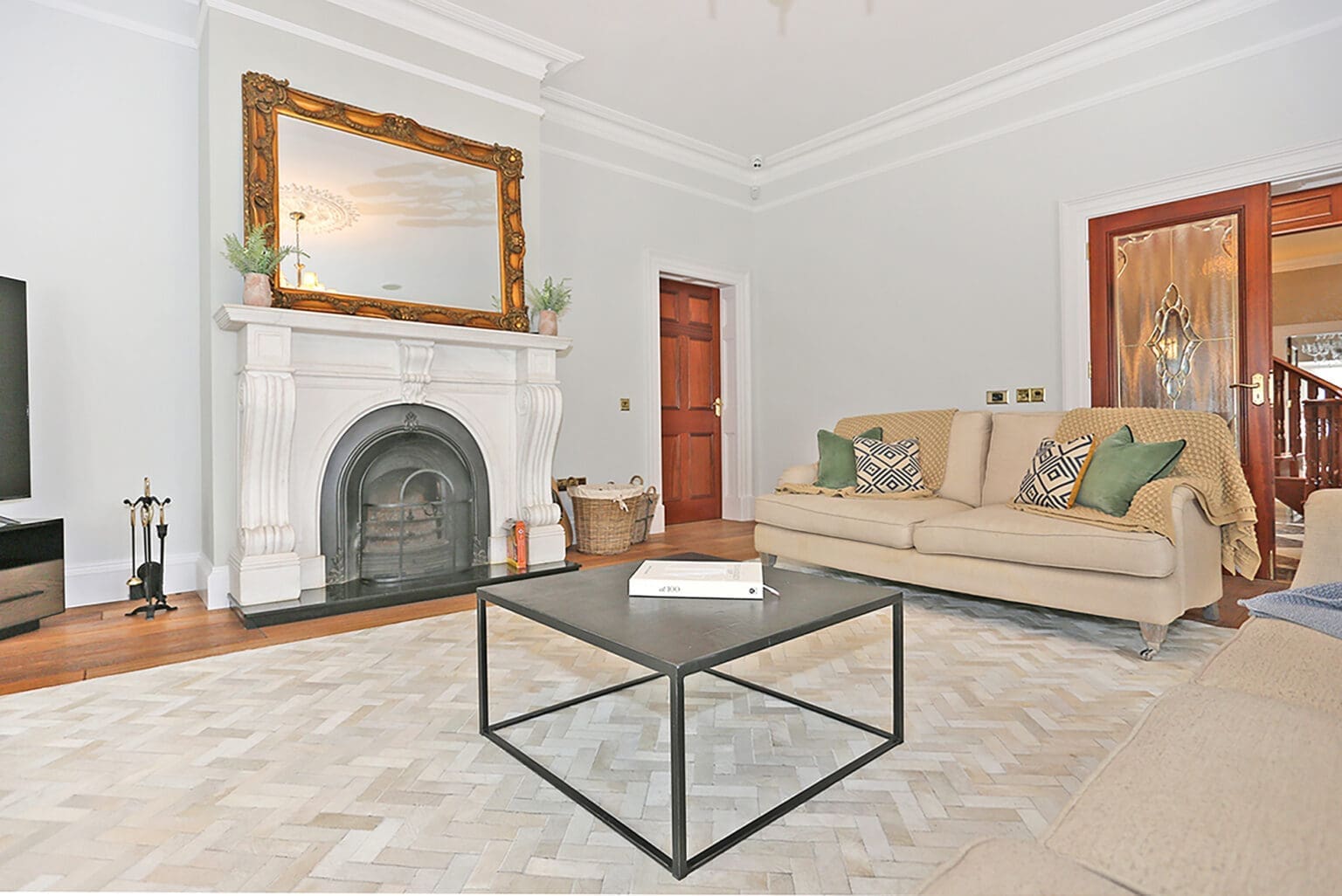 Luxury house interior at Sallymount House