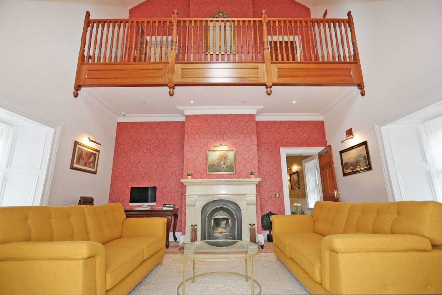 Luxury house interior at Sallymount House
