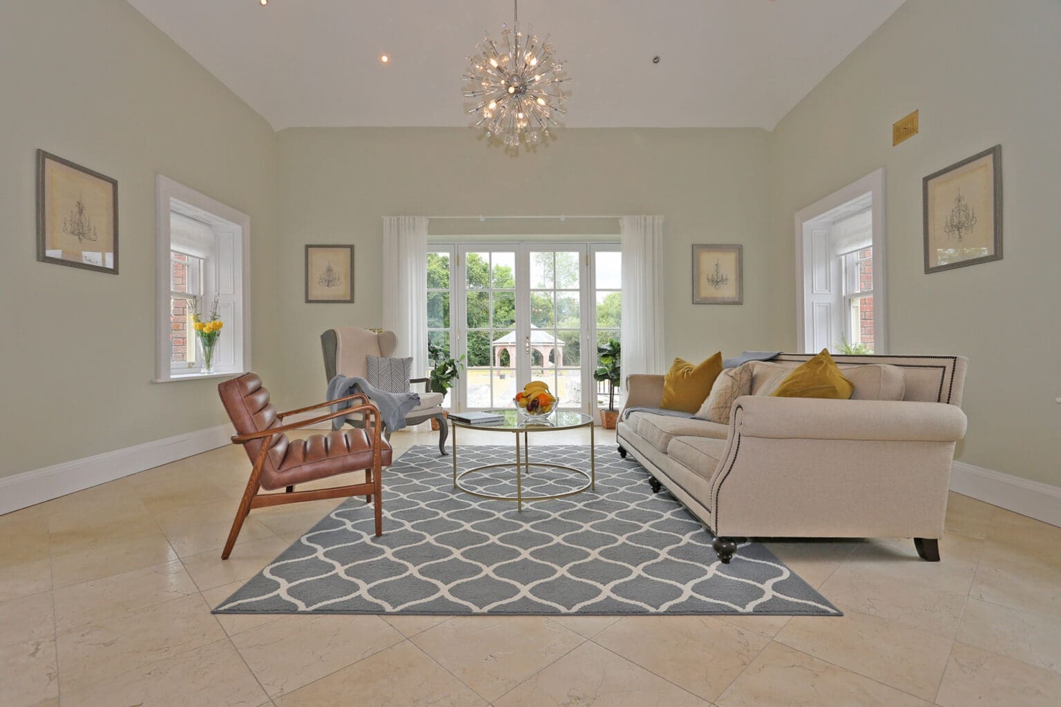 Luxury house interior at Sallymount House