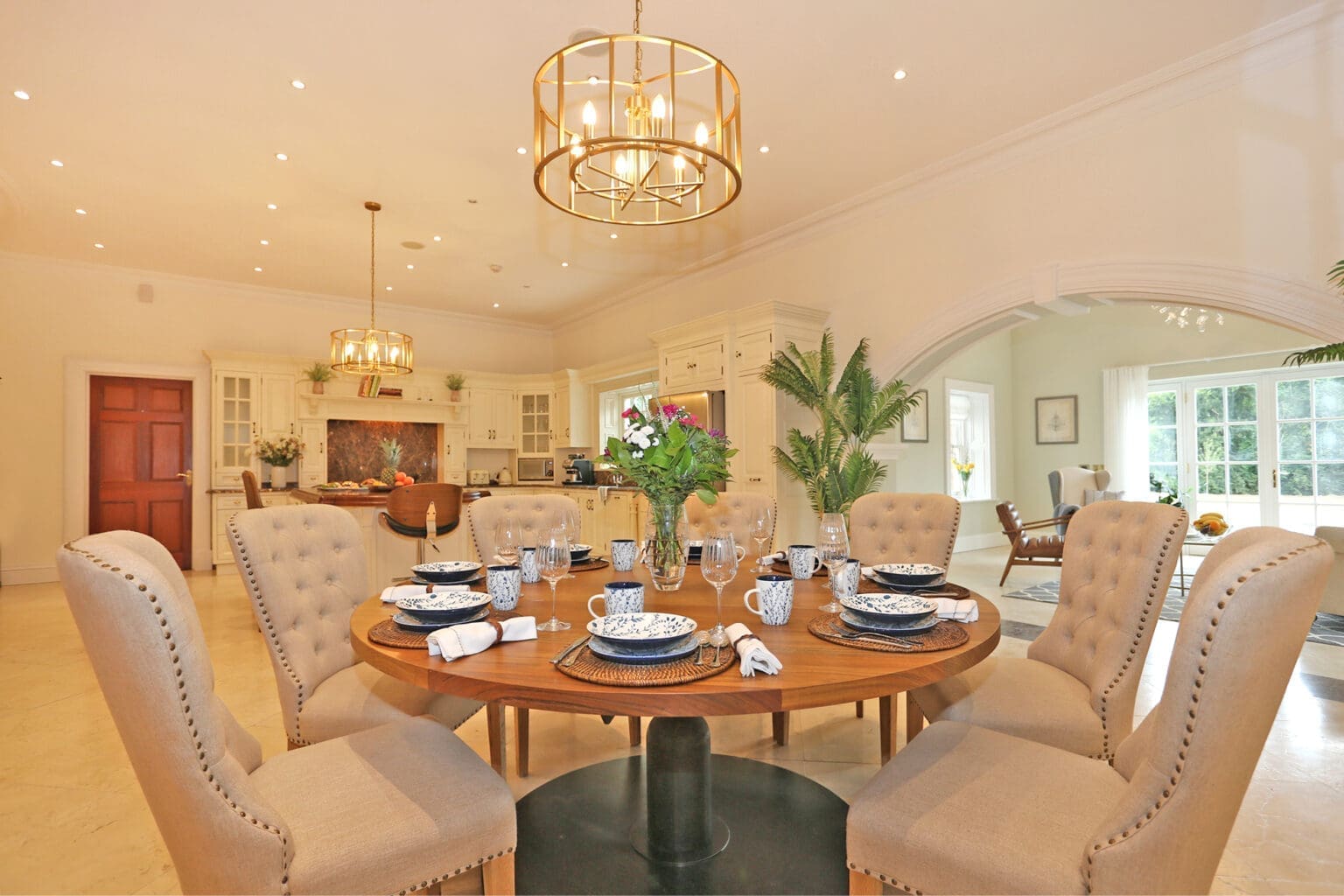 Luxury house interior at Sallymount House