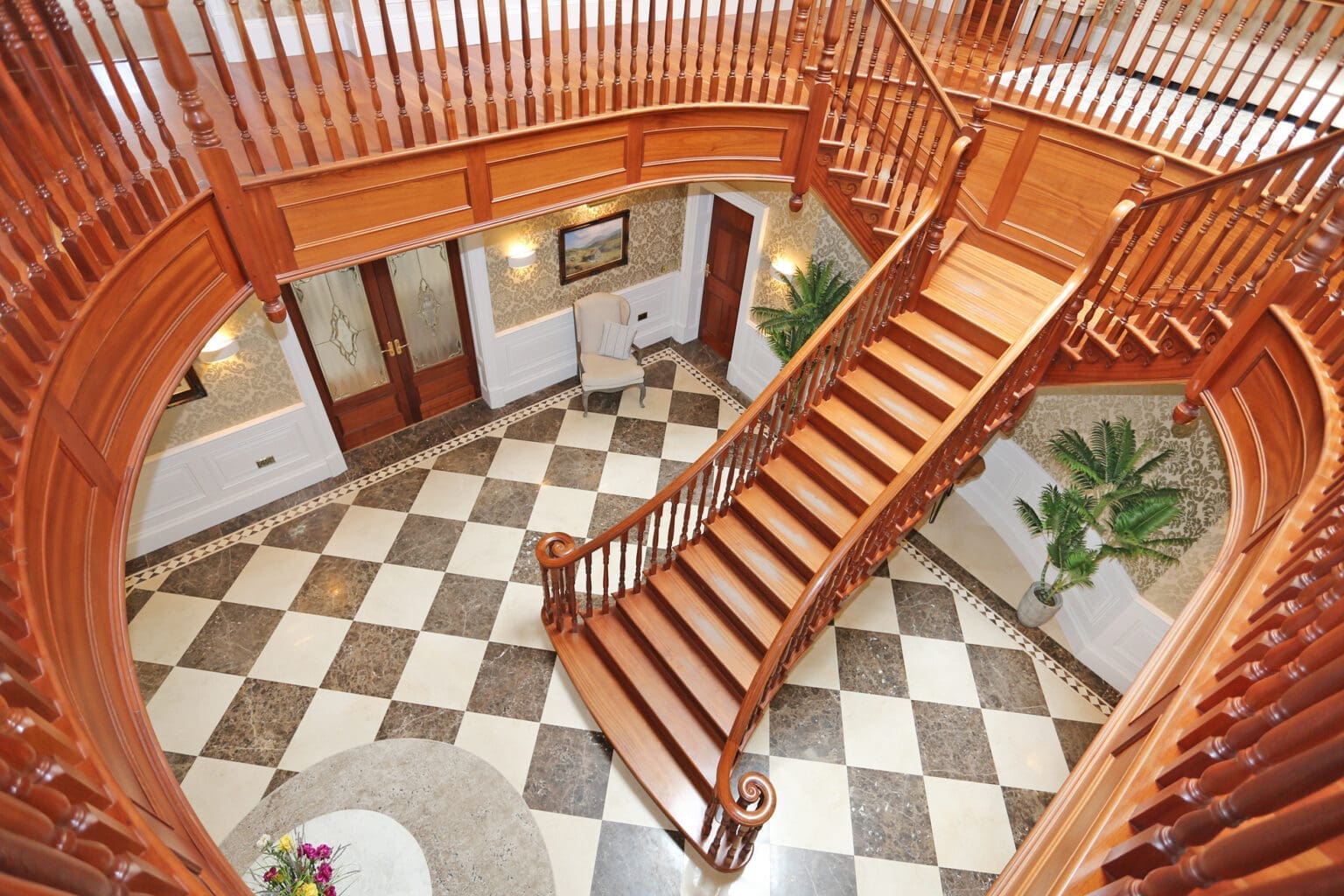 Luxury house interior at Sallymount House