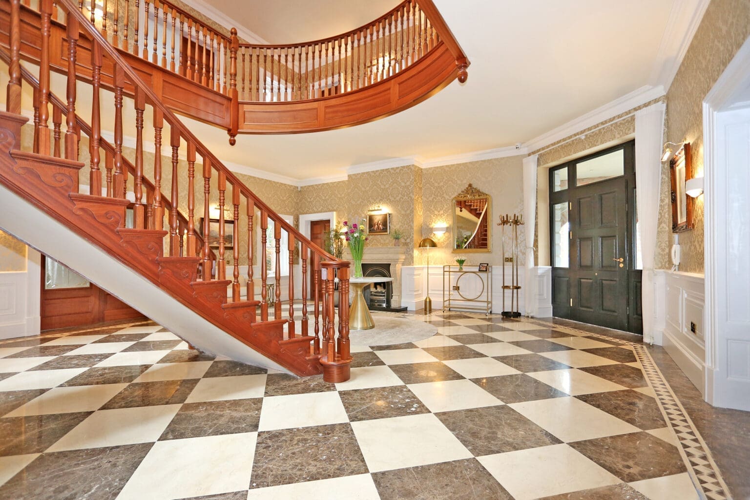 Luxury house interior at Sallymount House