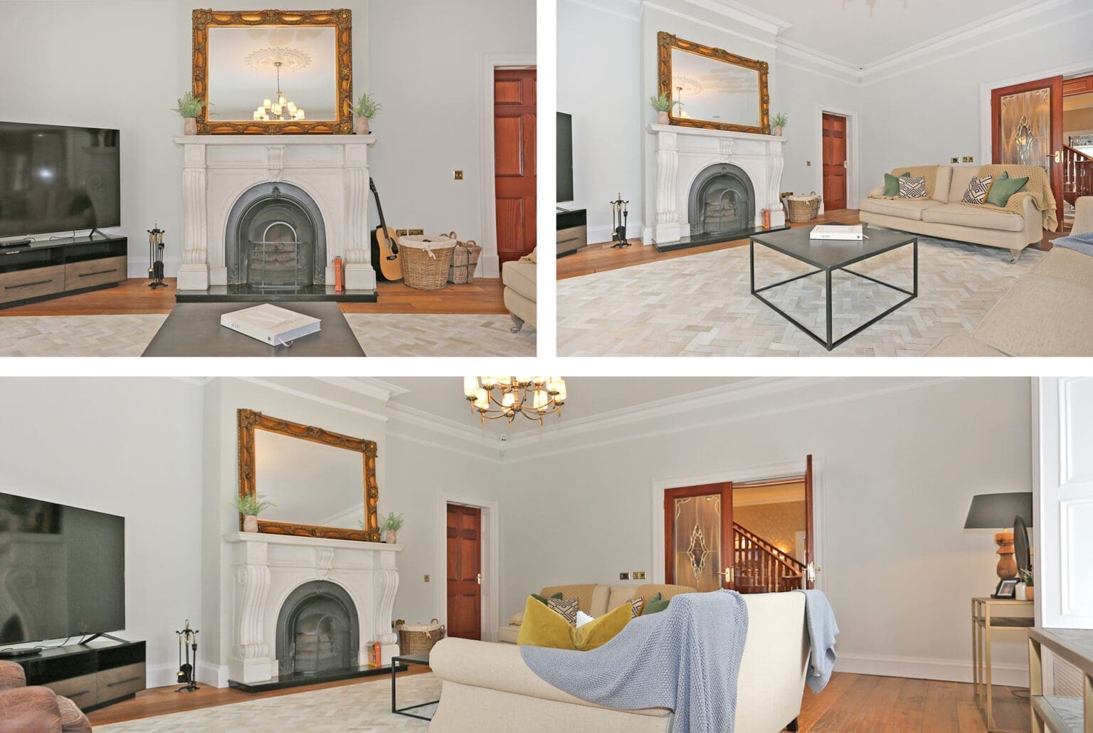 Luxury house interior at Sallymount House