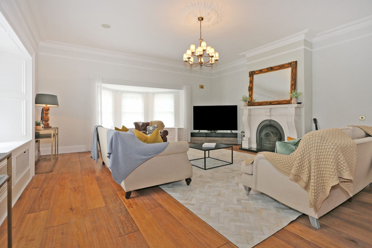 Luxury house interior at Sallymount House