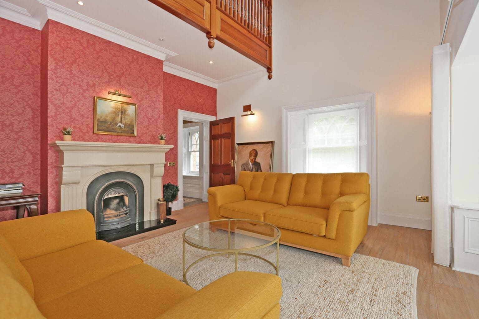 Luxury house interior at Sallymount House
