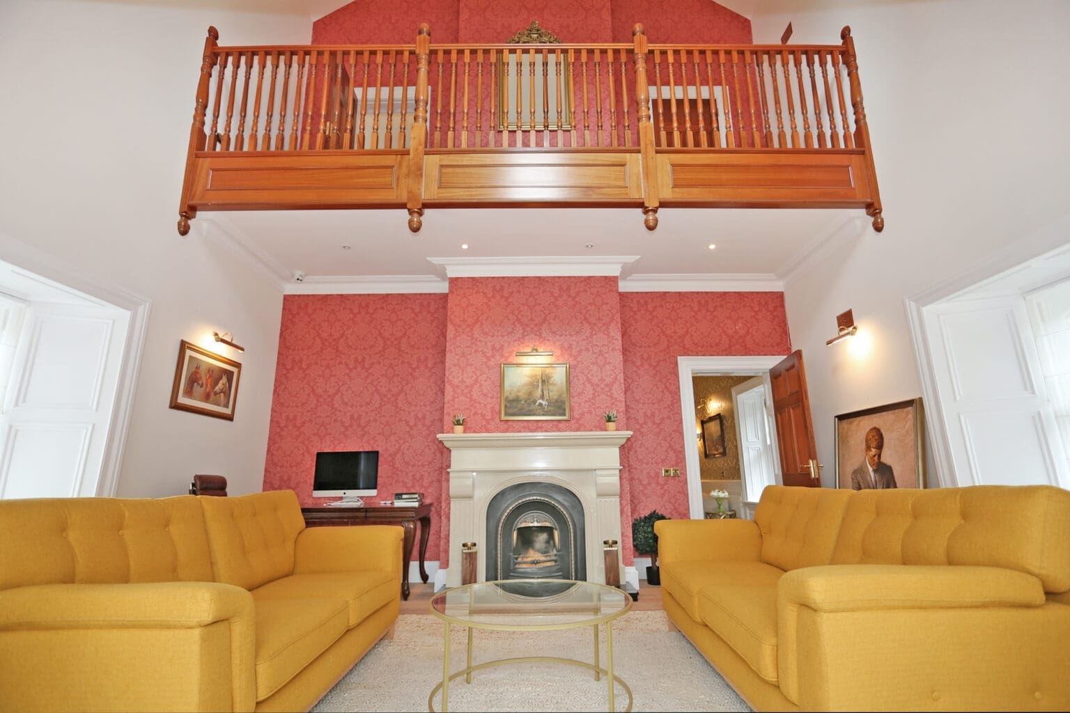 Luxury house interior at Sallymount House