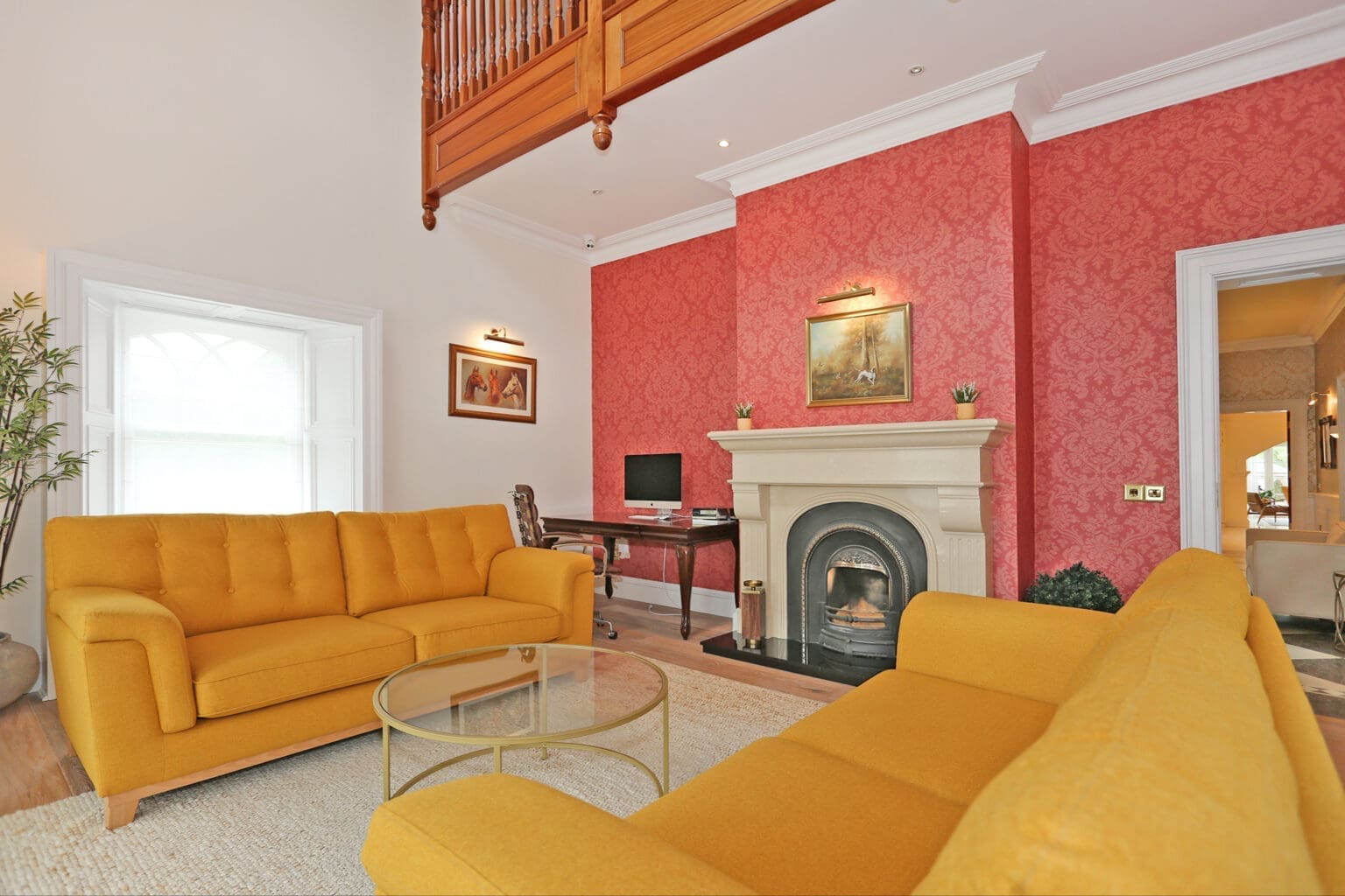 Luxury house interior at Sallymount House