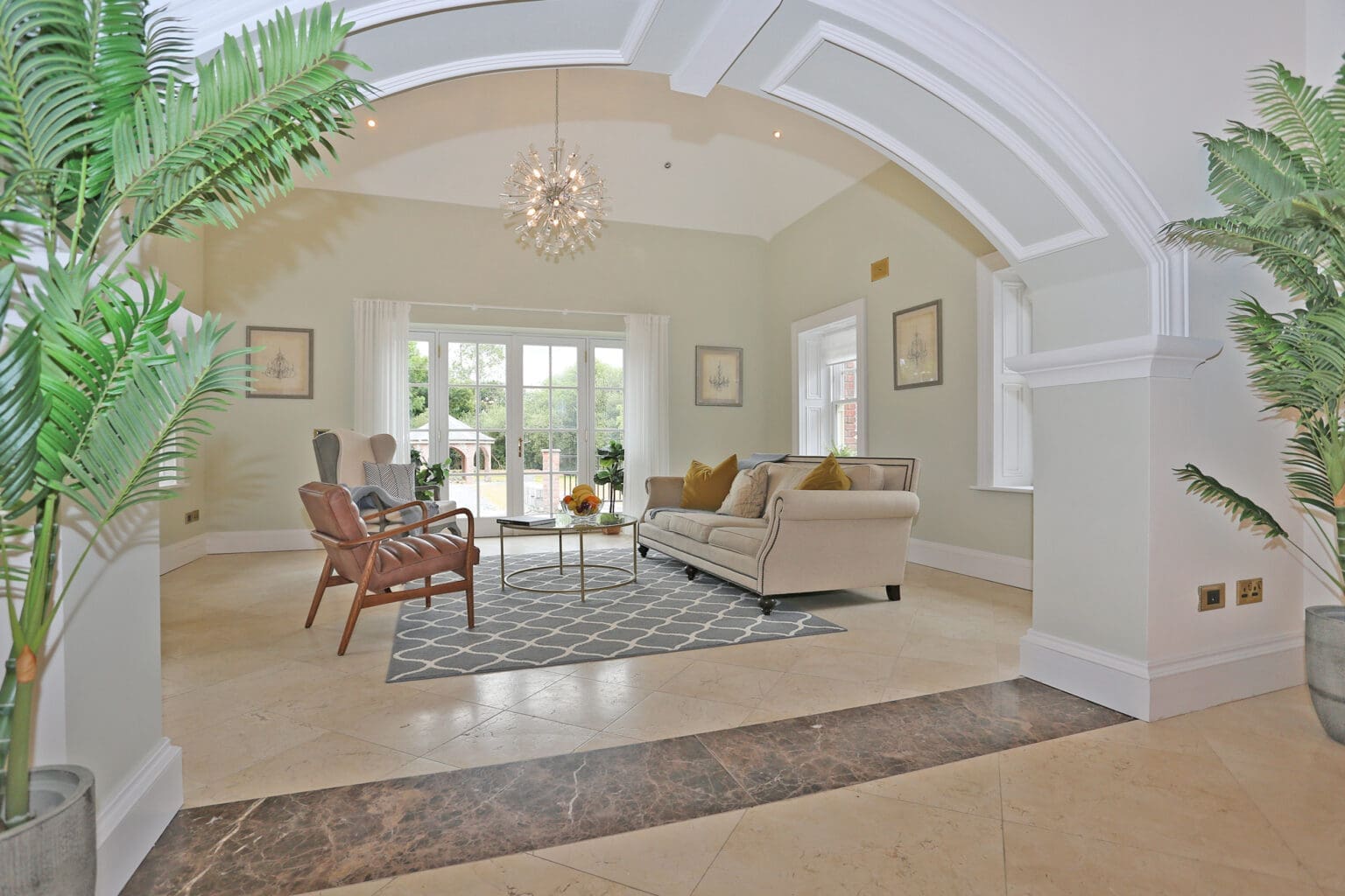 Luxury house interior at Sallymount House