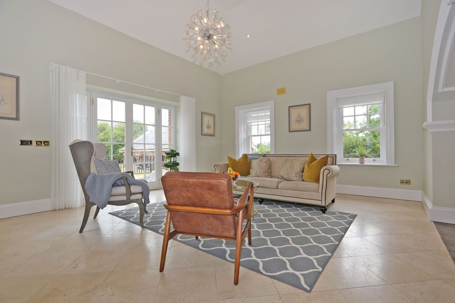 Luxury house interior at Sallymount House