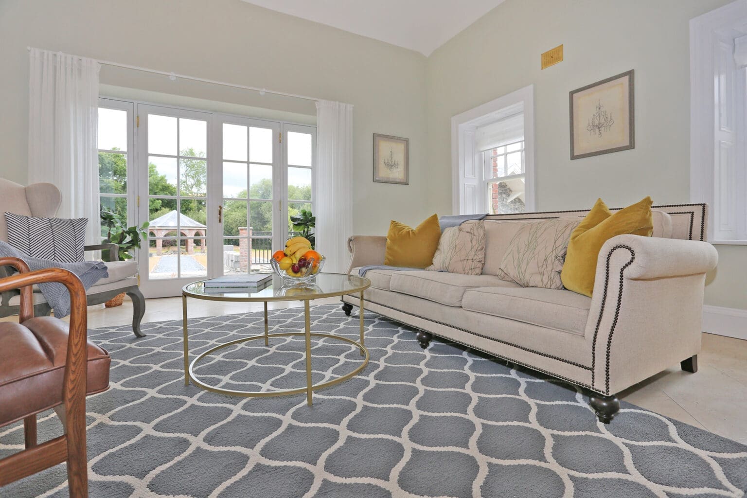 Luxury house interior at Sallymount House