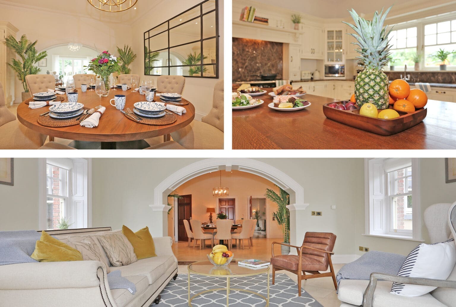 Luxury house interior at Sallymount House