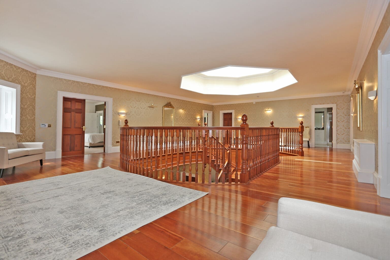 Luxury house interior at Sallymount House