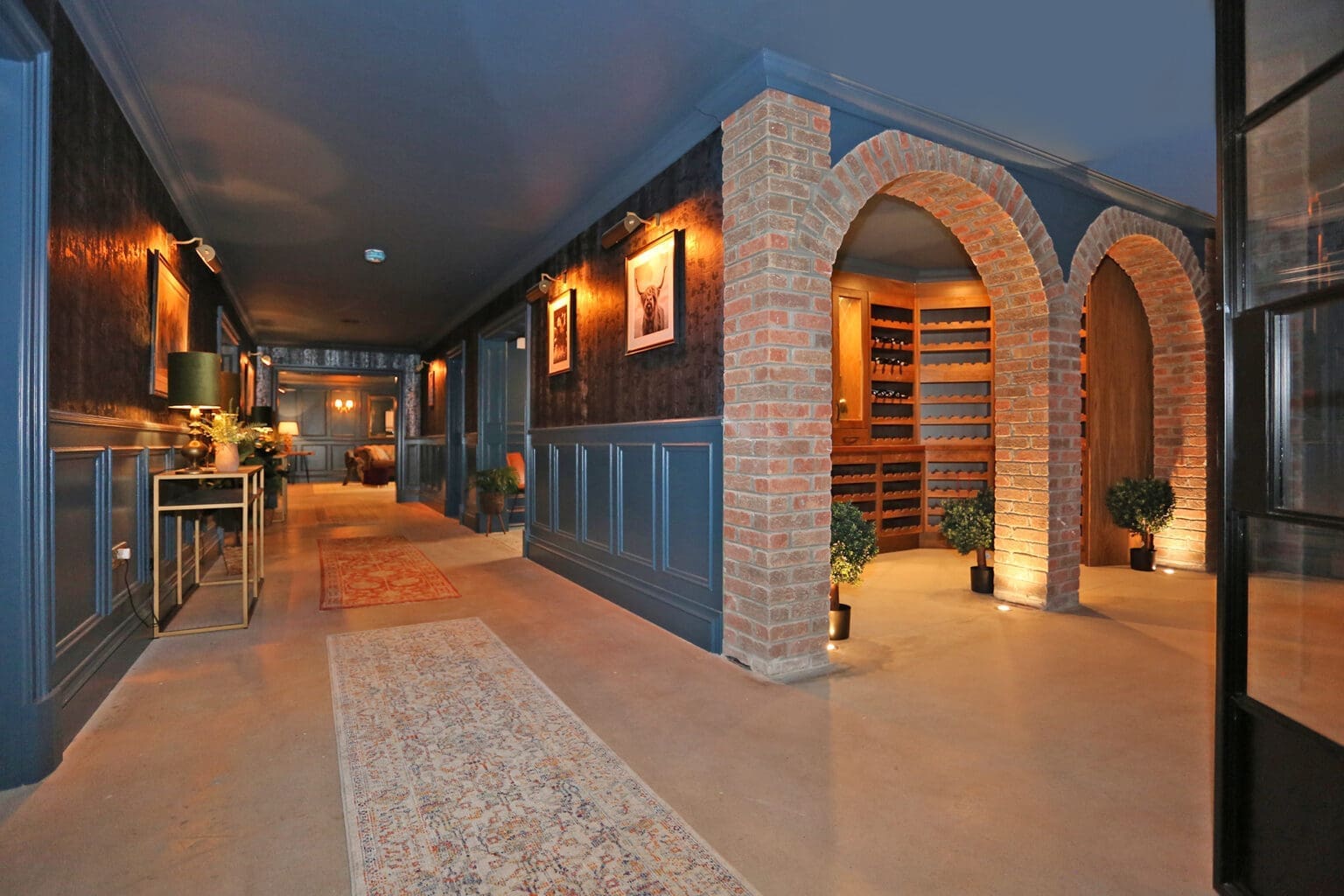 Luxury house interior at Sallymount House